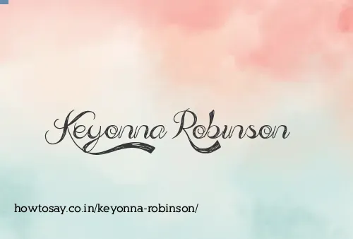 Keyonna Robinson