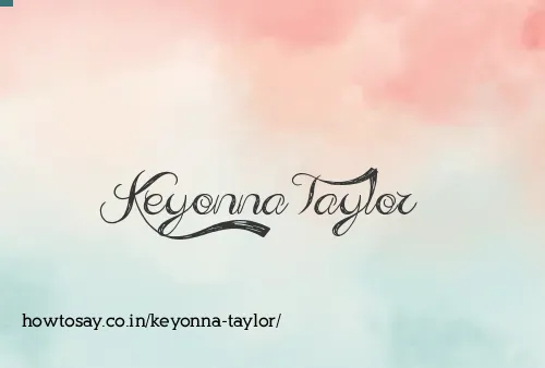 Keyonna Taylor