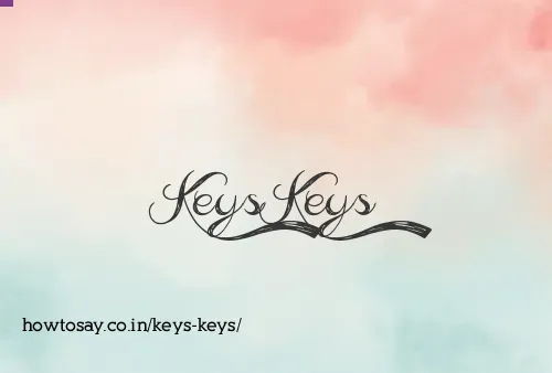 Keys Keys