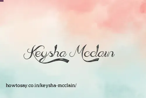 Keysha Mcclain
