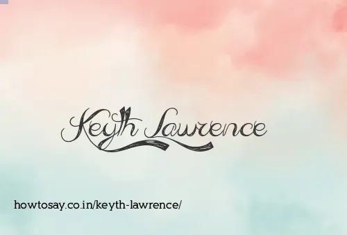 Keyth Lawrence