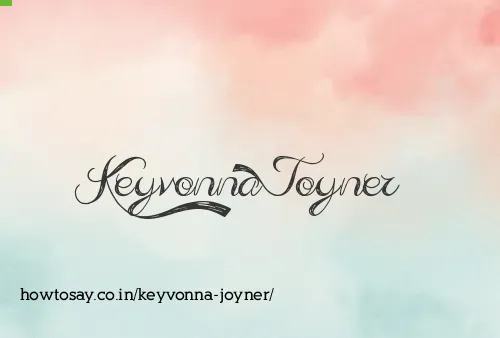 Keyvonna Joyner
