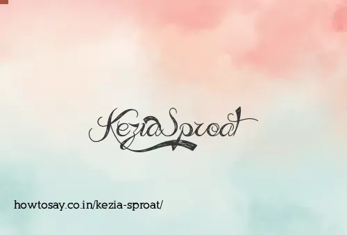 Kezia Sproat