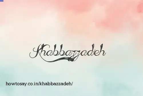 Khabbazzadeh