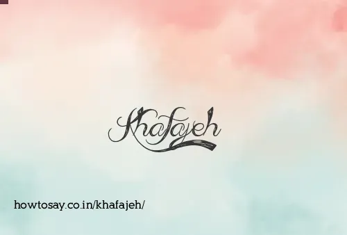 Khafajeh