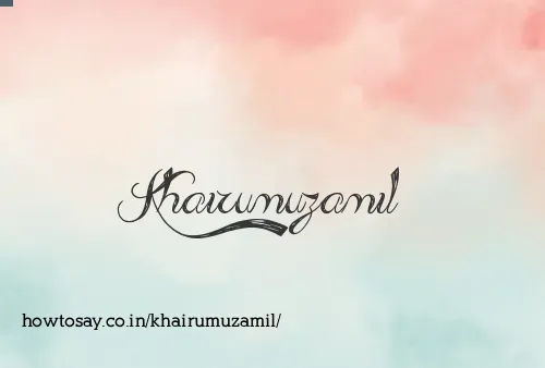 Khairumuzamil