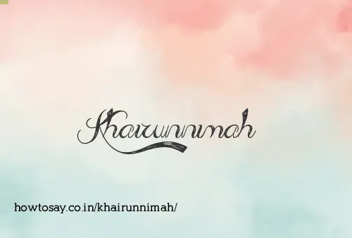 Khairunnimah