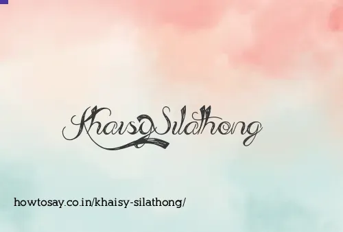 Khaisy Silathong