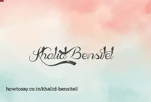 Khalid Bensitel