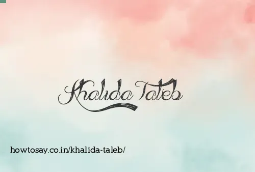 Khalida Taleb
