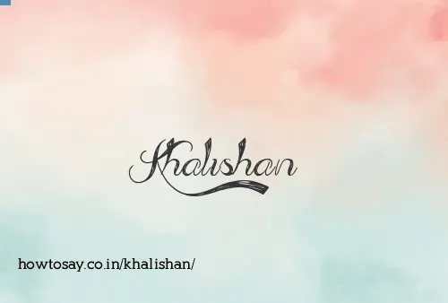 Khalishan
