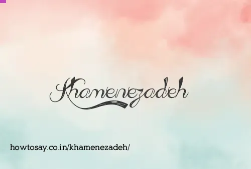 Khamenezadeh