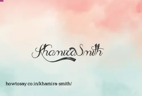 Khamira Smith