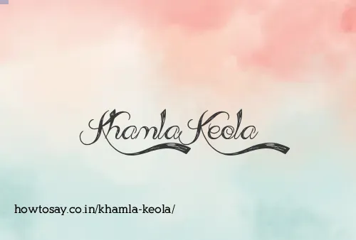 Khamla Keola