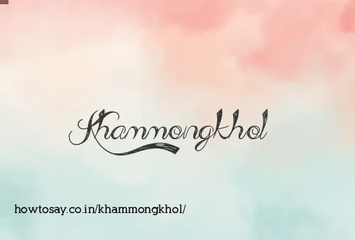 Khammongkhol