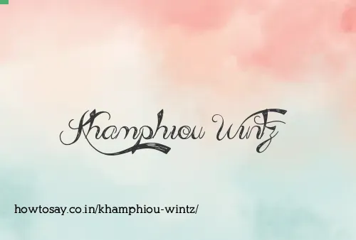 Khamphiou Wintz