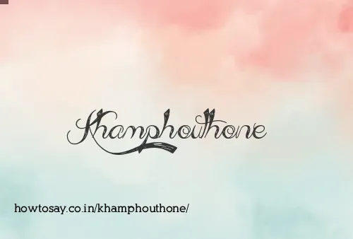 Khamphouthone