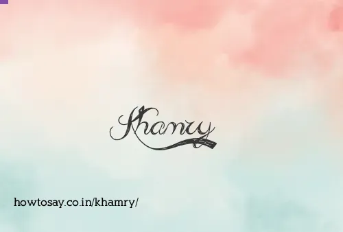 Khamry