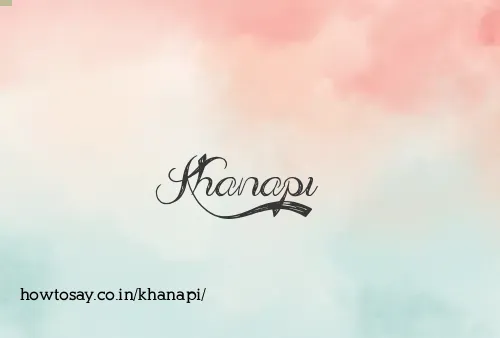 Khanapi