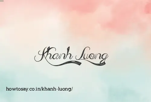 Khanh Luong