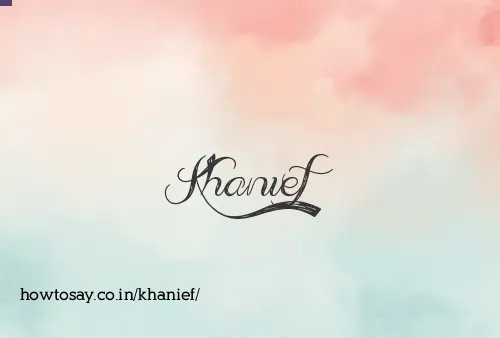 Khanief