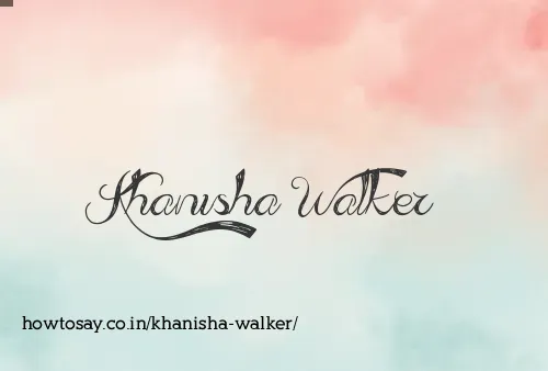 Khanisha Walker