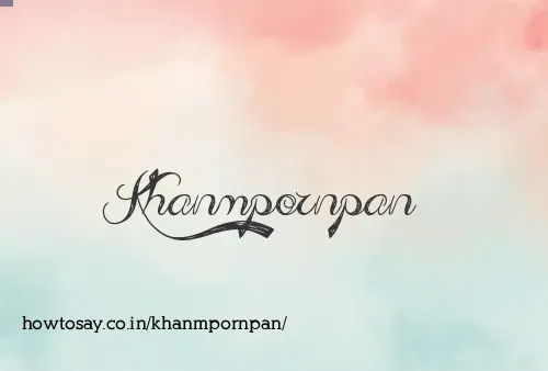 Khanmpornpan