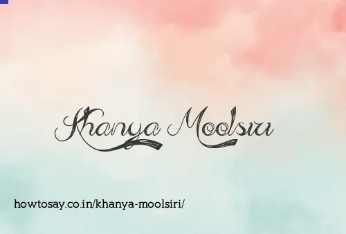 Khanya Moolsiri