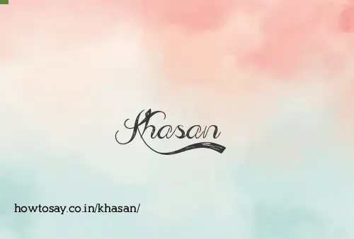 Khasan
