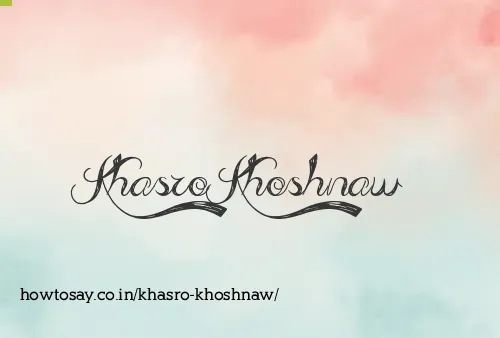 Khasro Khoshnaw