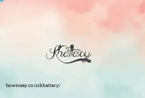 Khattary