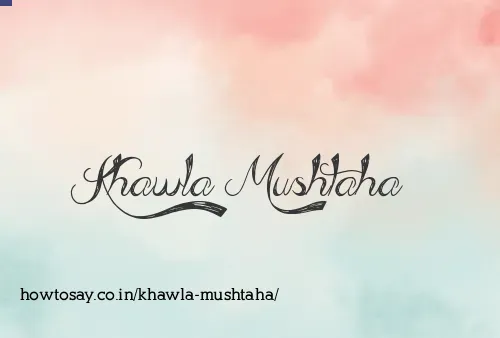 Khawla Mushtaha