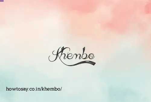 Khembo