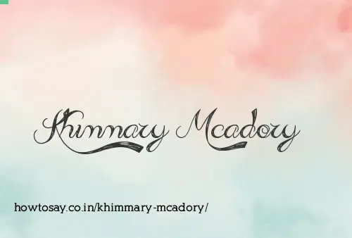 Khimmary Mcadory
