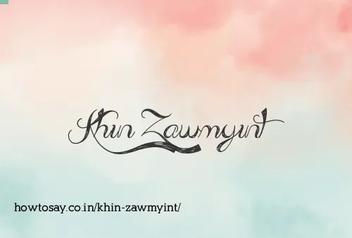 Khin Zawmyint