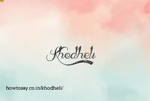 Khodheli