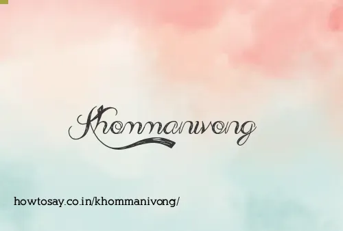 Khommanivong