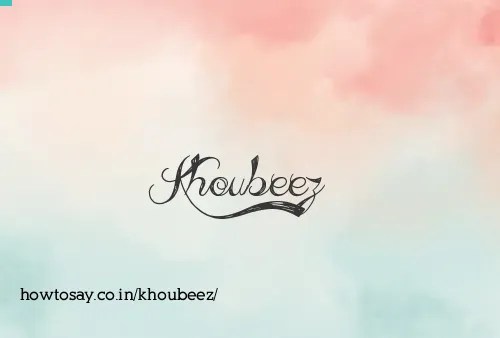 Khoubeez