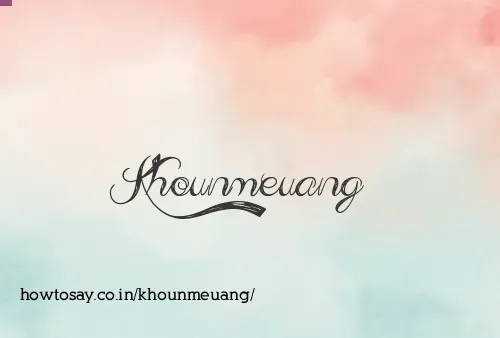 Khounmeuang