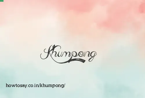Khumpong