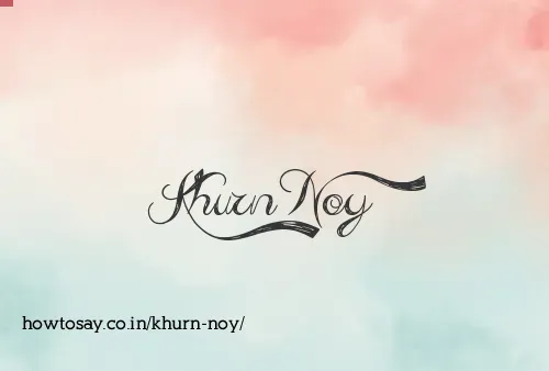 Khurn Noy