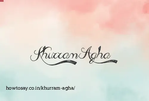 Khurram Agha