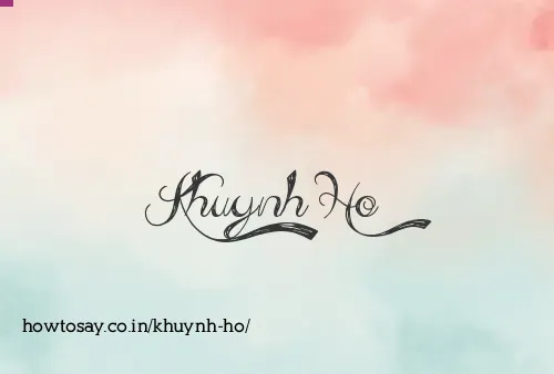 Khuynh Ho