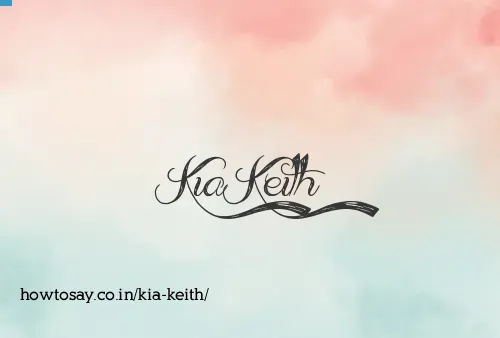 Kia Keith