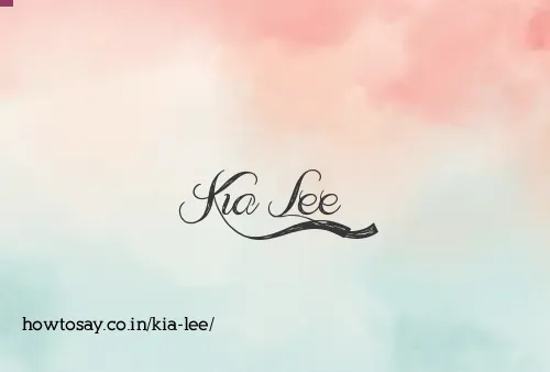 Kia Lee