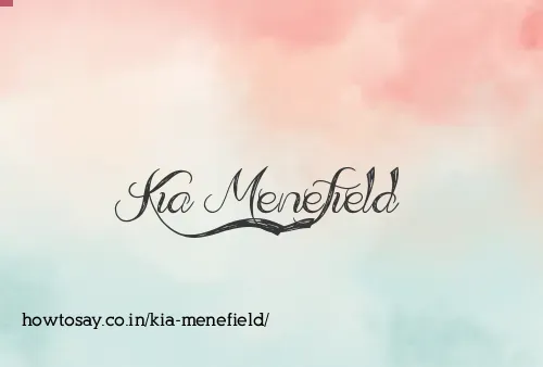Kia Menefield