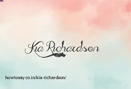 Kia Richardson