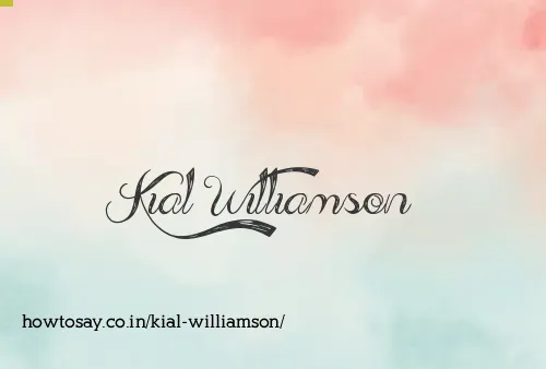 Kial Williamson