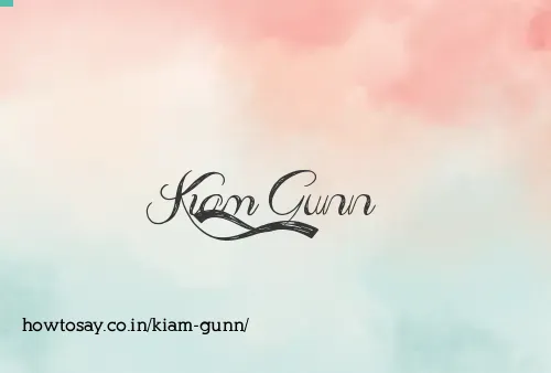 Kiam Gunn