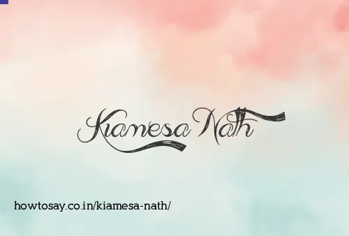 Kiamesa Nath